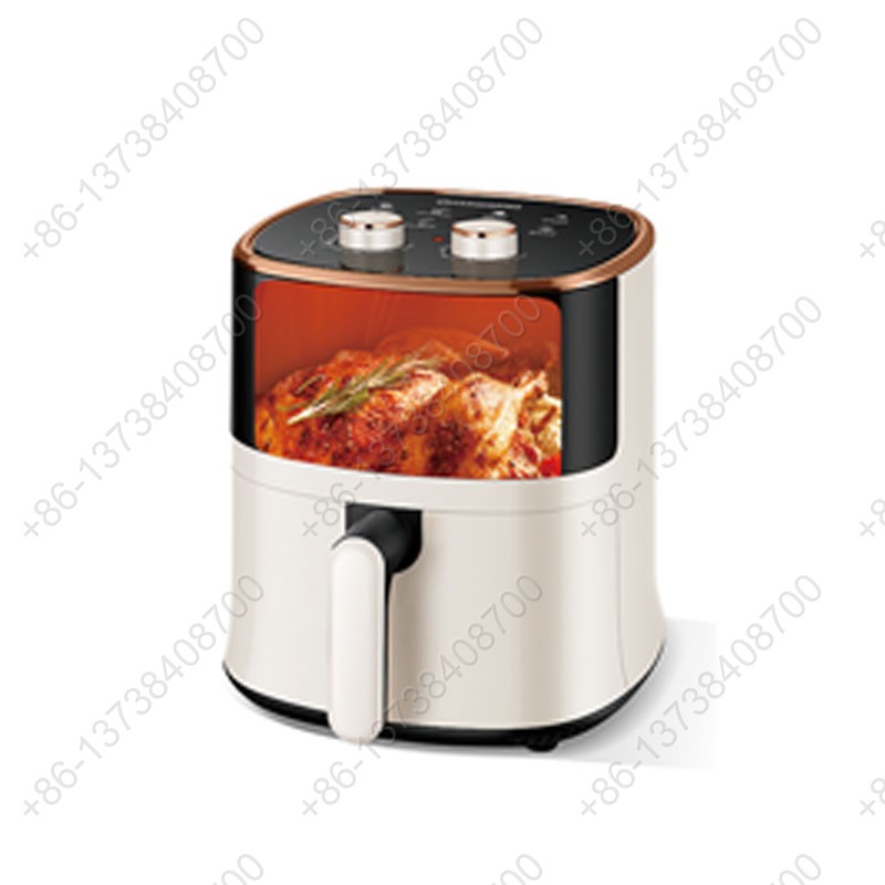 High Quality Multi-Functional Air Fryer Timer Temperature Control Small Air Fryer With  Viewable Window And Knob